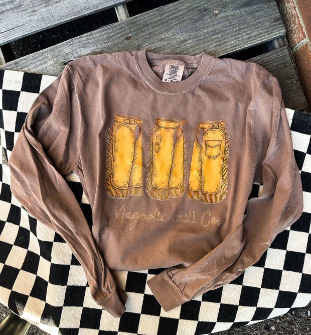 Rugged Chaps Long Sleeve Graphic *Made to order