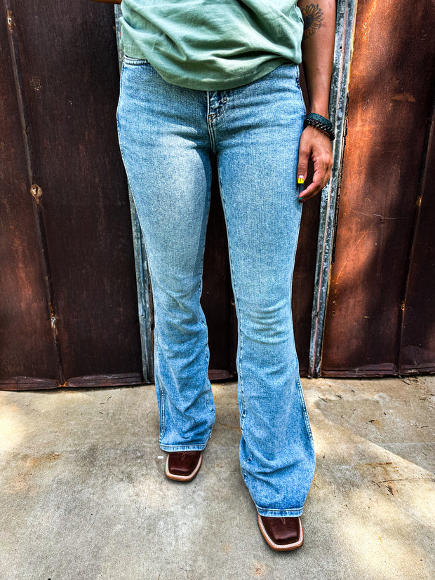 Cowboy Like Me Wrangler Flare Denim