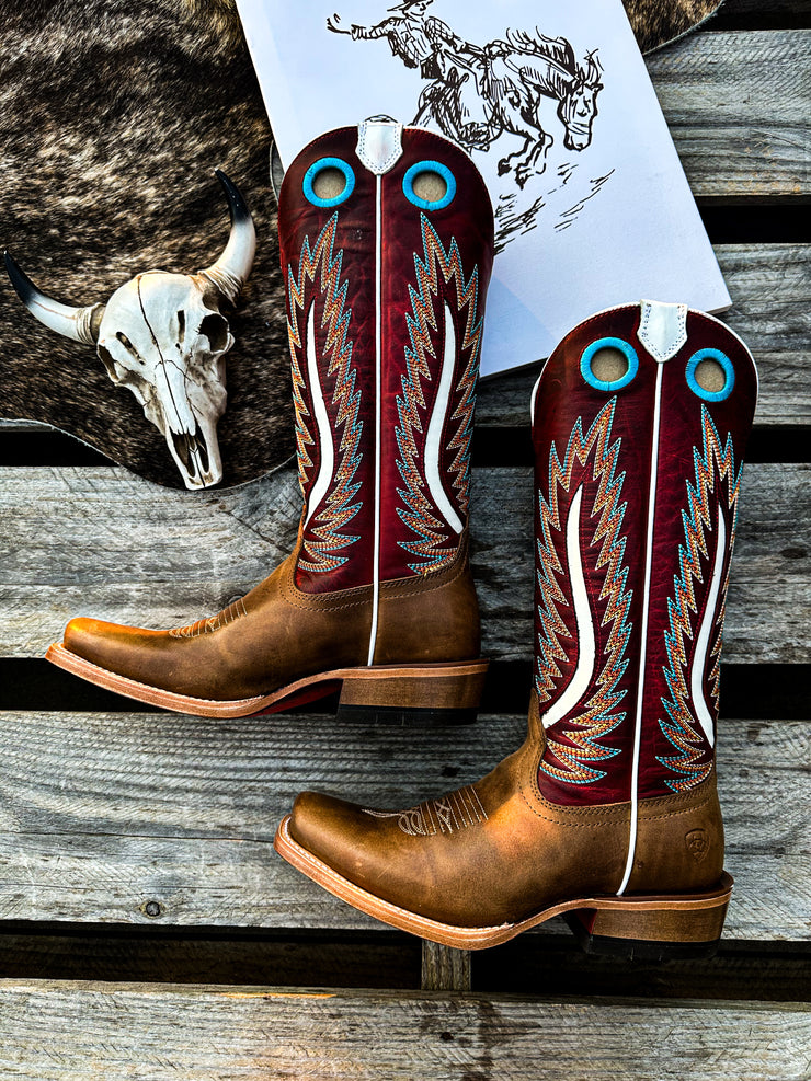 Bolero Red Futurity Fort Worth Ariat Boot