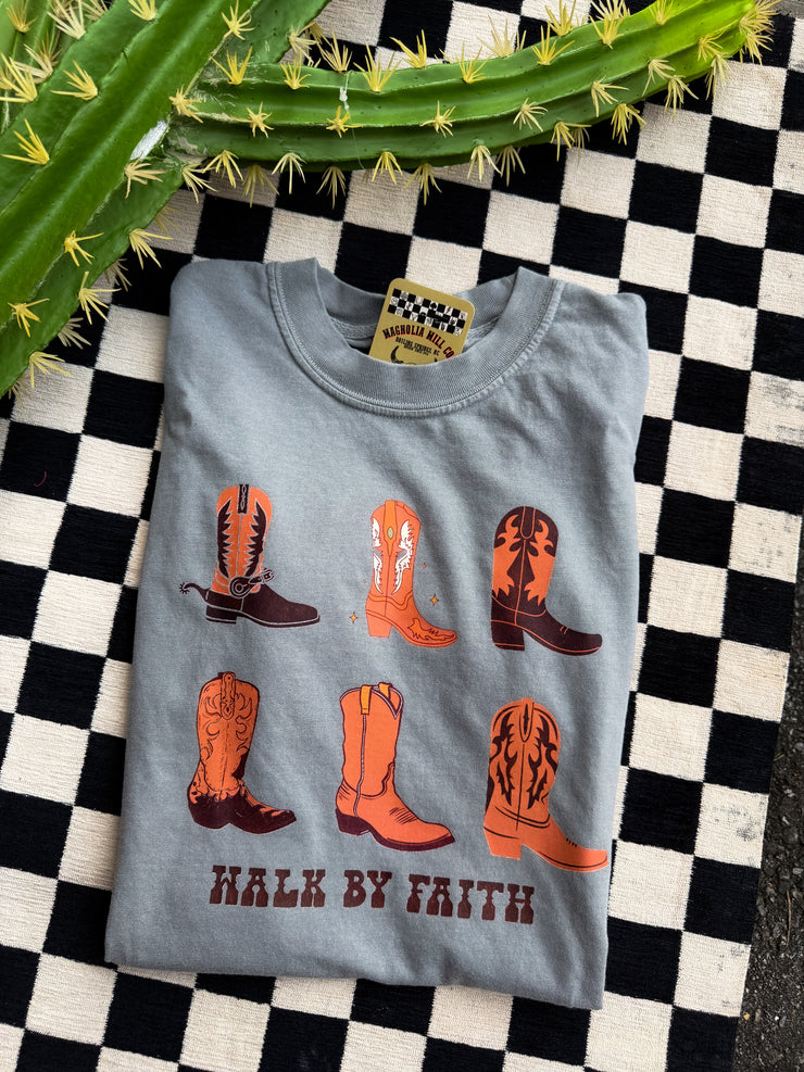 Walk By Faith Graphic Tee