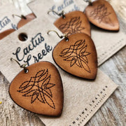 Nashville Leather Earrings