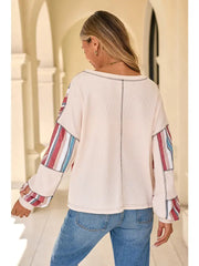 Waffle Patchwork Top