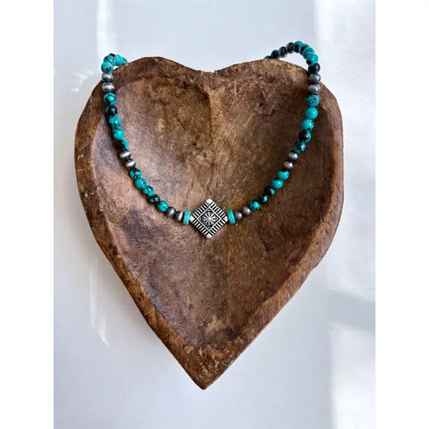 Concho Pendant Necklace