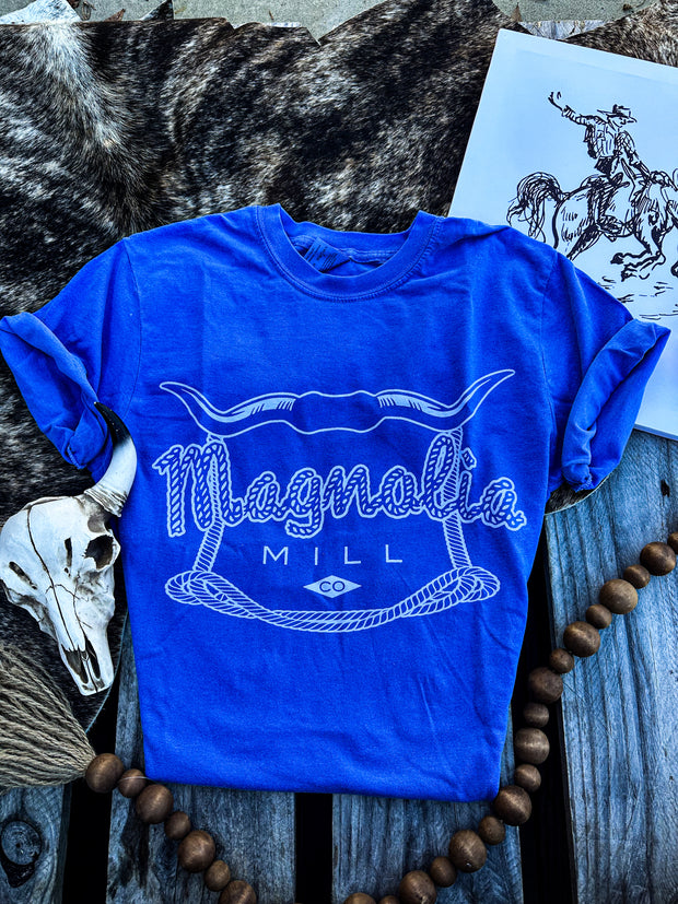 Periwinkle Ropin' MMCO Graphic Tee