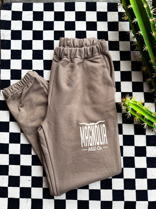 BIG SOUTH Banded Sweatpants