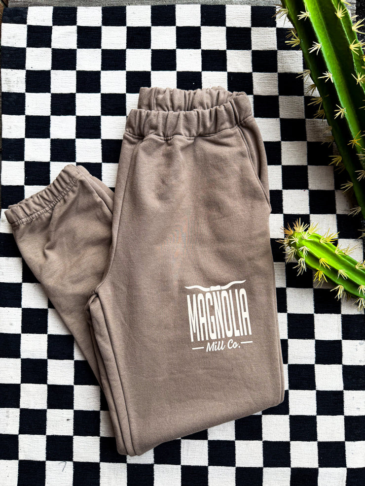 BIG SOUTH Banded Sweatpants