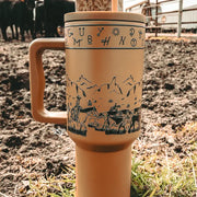 Cattle Drive Tumbler