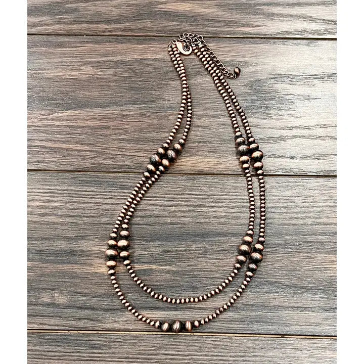 Copper Cluster Necklace