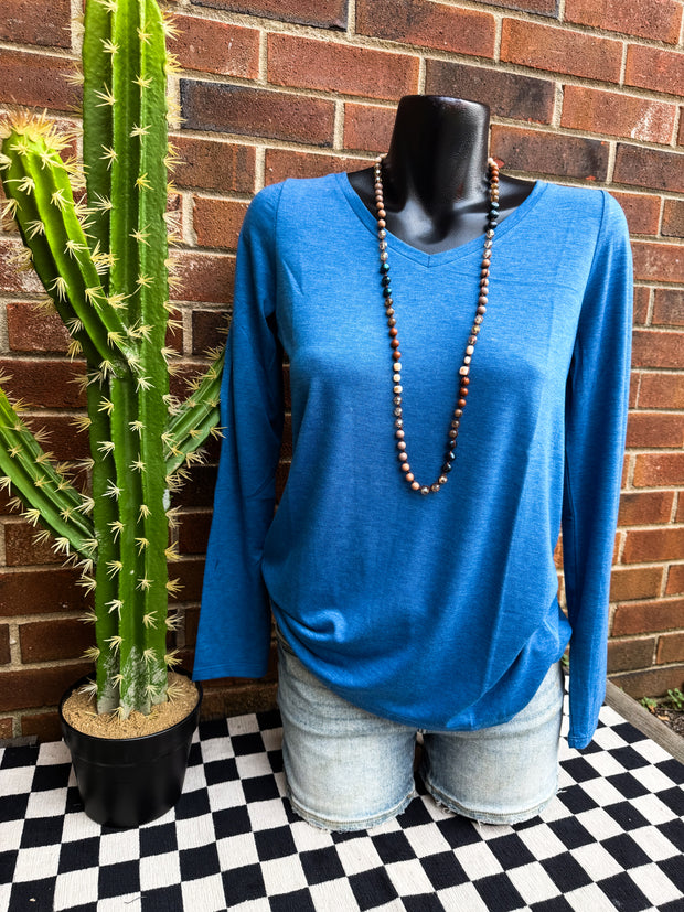 Boy Blue Basic Top