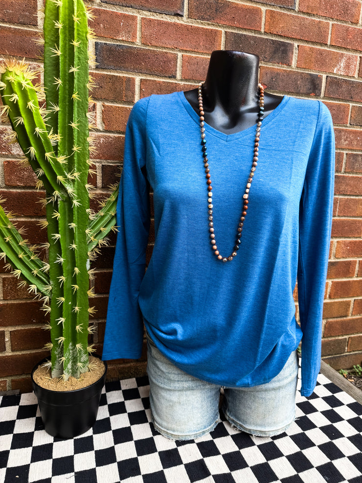 Boy Blue Basic Top
