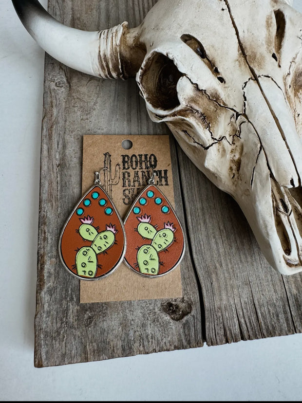 Calhoun Cactus Earrings