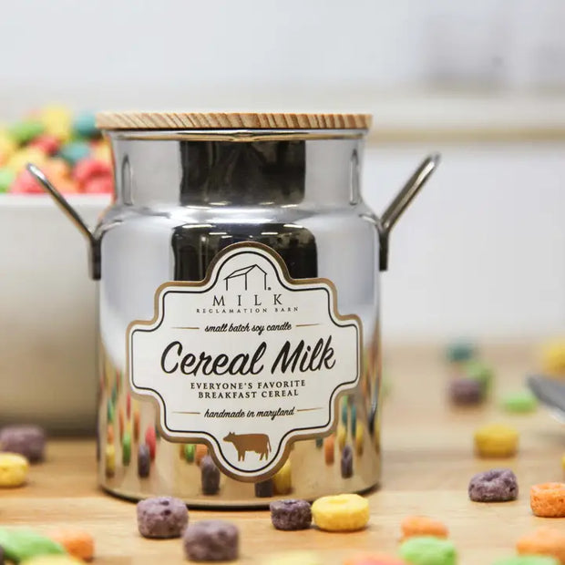 Milk Churn Candle- Cereal Milk