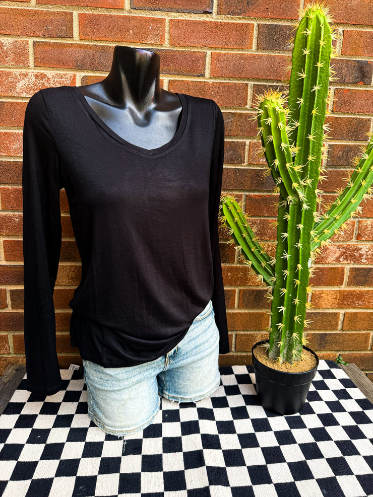 Black Night Basic Top
