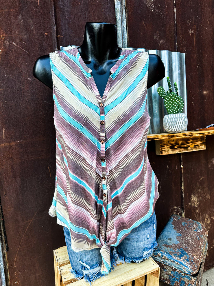 Baja Serape Ariat Tank