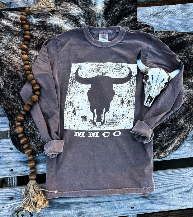Expresso Square Steer Long Sleeve Graphic
