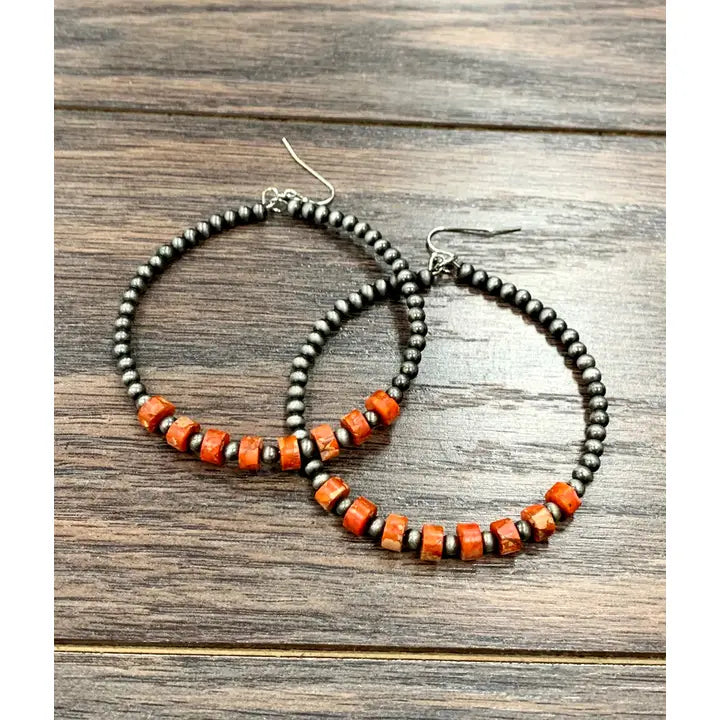 Sunny Day Hoop Earrings