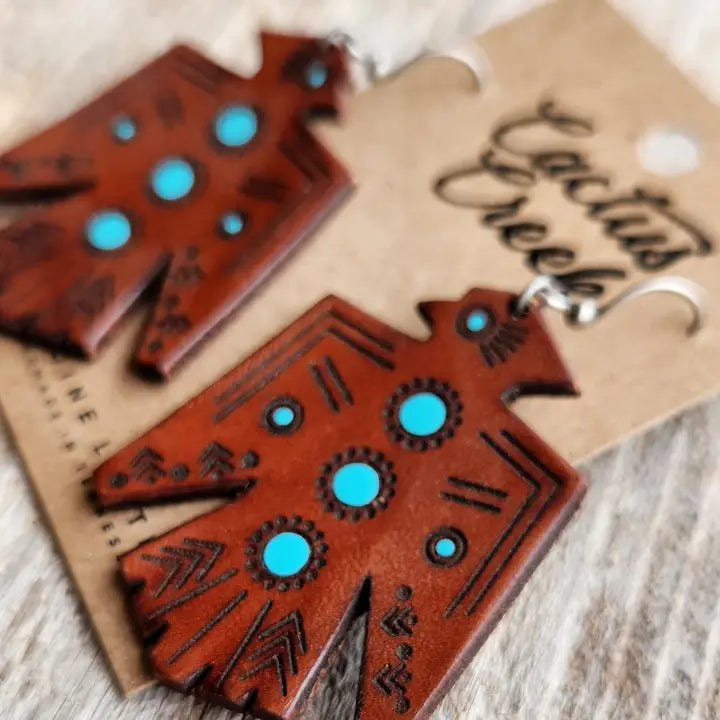 Southwestern Thunderbird Earrings
