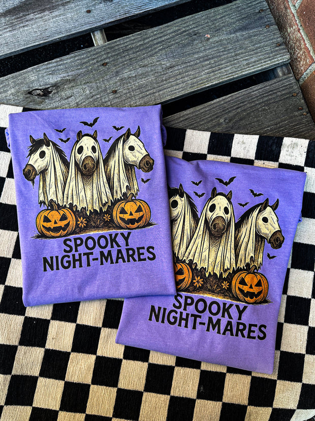 Spooky Night-Mares Graphic Tee *Made To Order