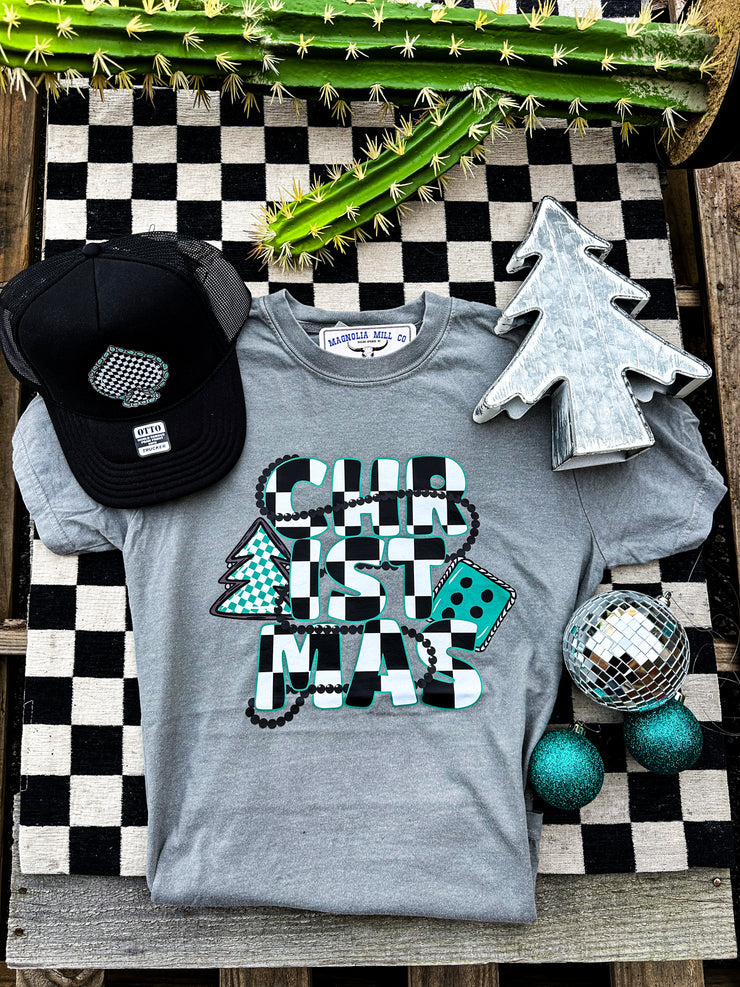 Roll The Dice Christmas Graphic Tee