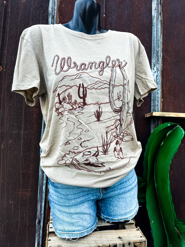 Cowgirl Casual Wrangler Graphic