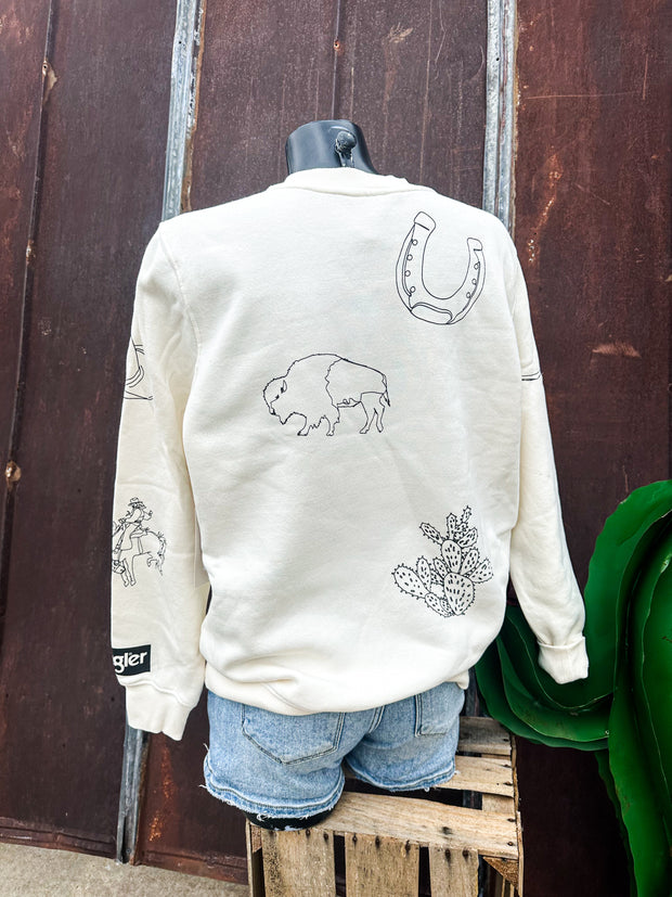 Country Collage Sweatshirt