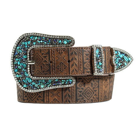 Turquoise Drippin' Belt