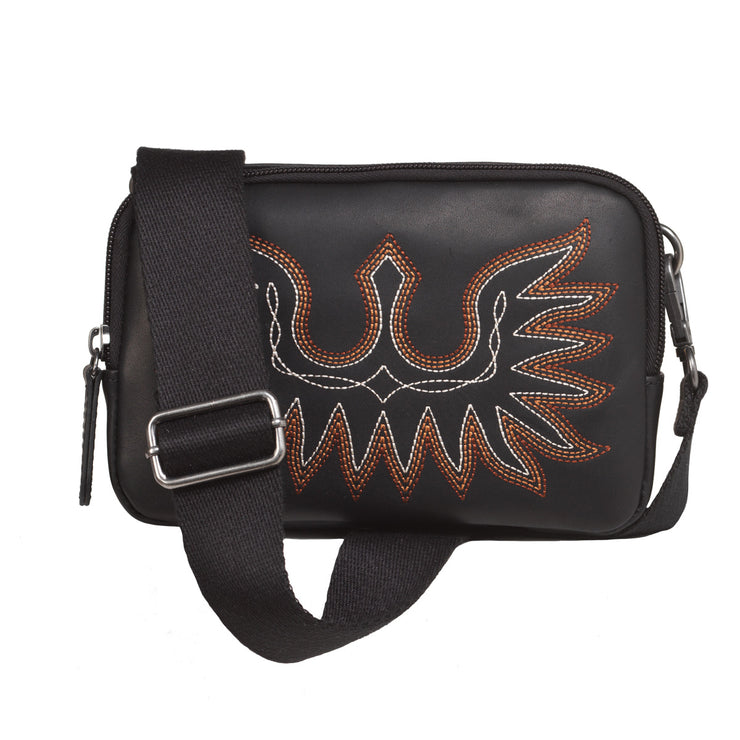 Casanova Cadillac Sling Bag - Black