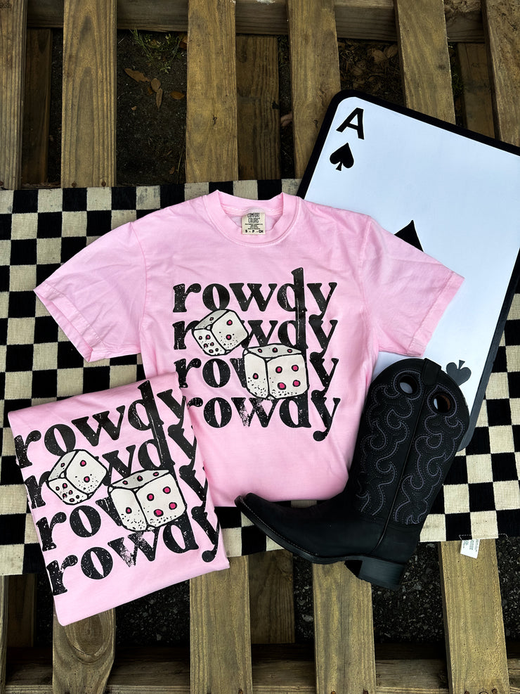 Rowdy x3 Graphic Tee