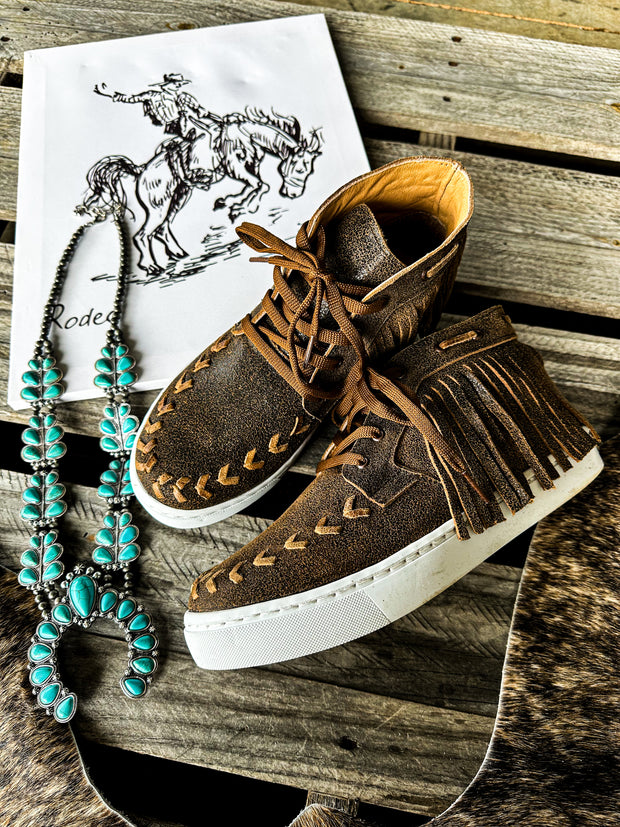 Western Cheyenne Fringe Sneaker