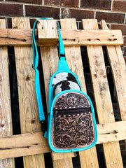 American Darling Cowhide Sling Bag