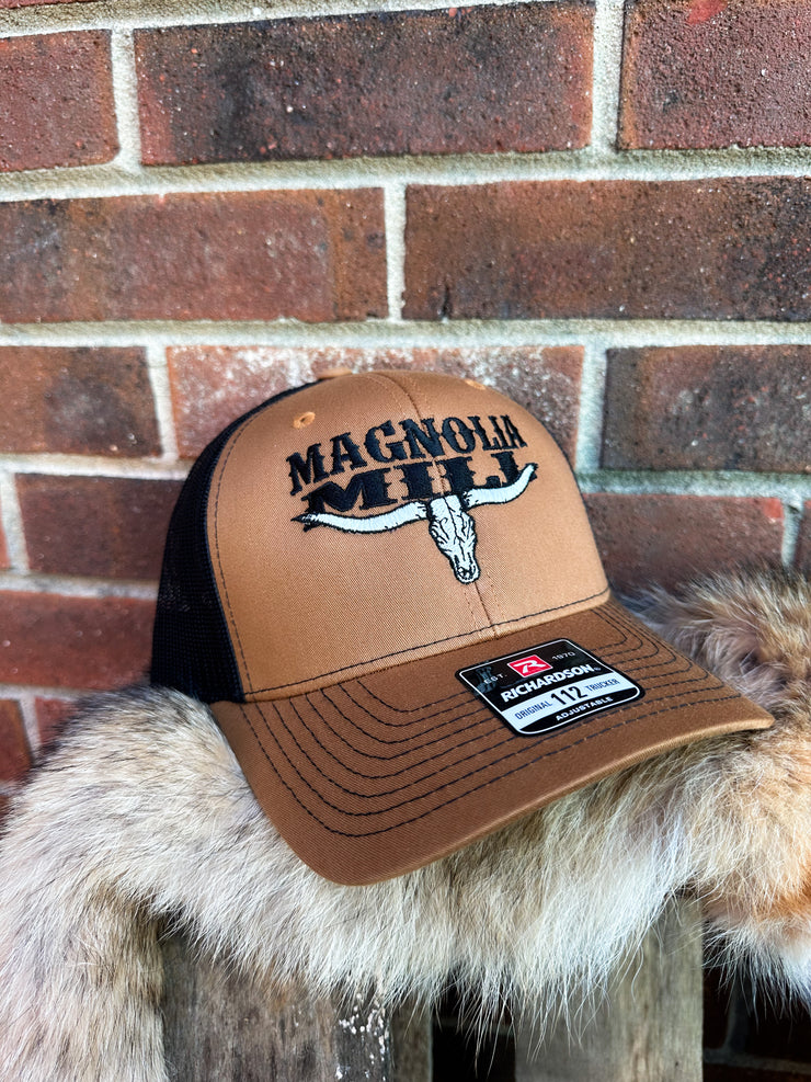 Not My First Rodeo Richardson Hat- Caramel/ Black