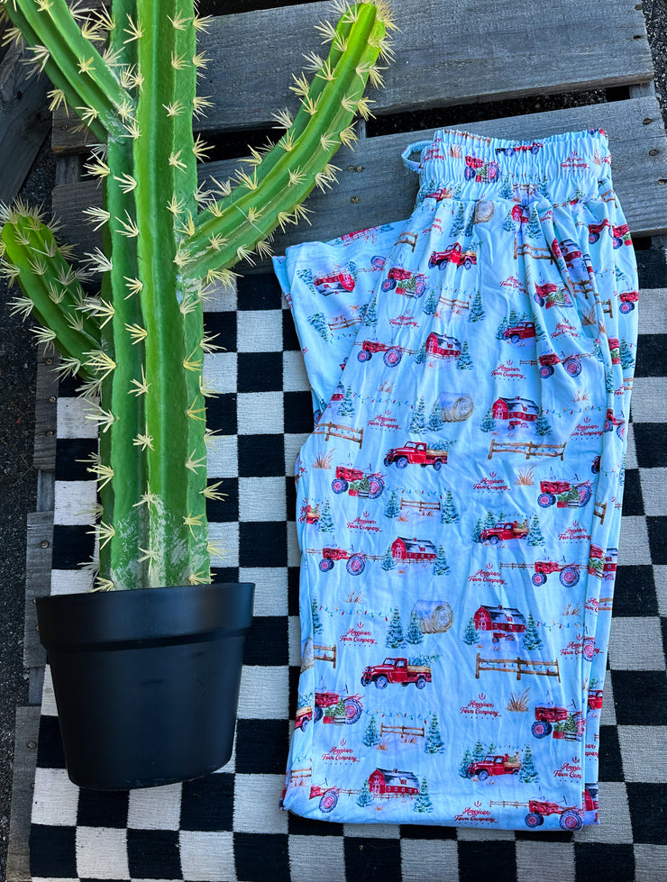 Christmas On The Farm Pajama Pants