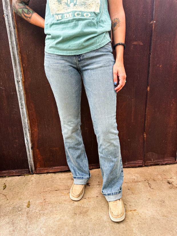 Alaina Retro Wrangler Denim