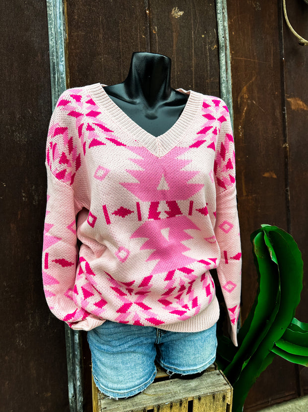 Aztec Barbie Sweater