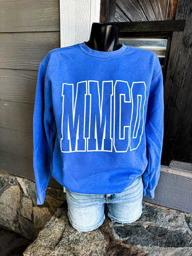 Flo Blue fUnKy Neutral Comfort Colors Sweatshirt