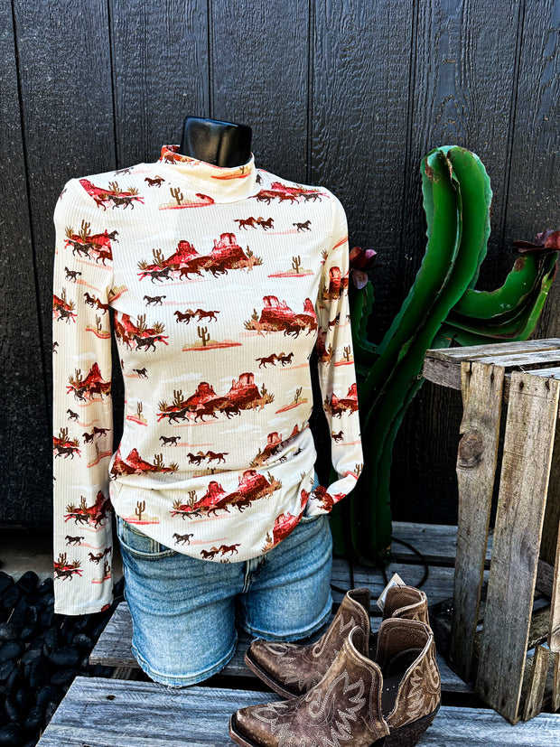 Westward Pony Top