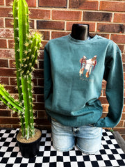 Sierra Saddle Comfort Colors Sweatshirt