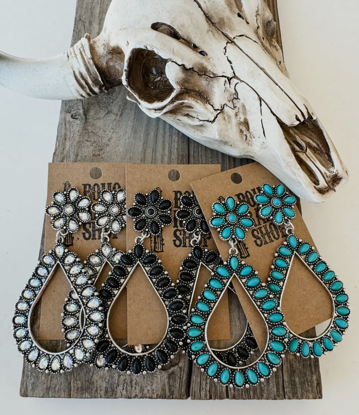 Texan Teardrop Earrings