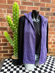 Filly French Terry Herringbone Vest