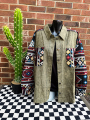 Outlaw Aztec Shacket