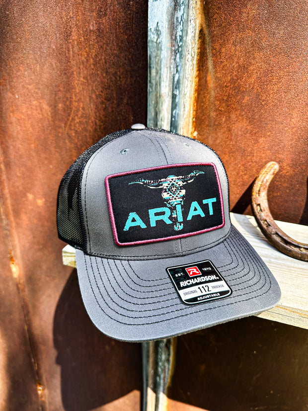 Buckin' Bull Skull Ariat Hat