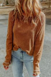 Wilder Waffle Knit Top