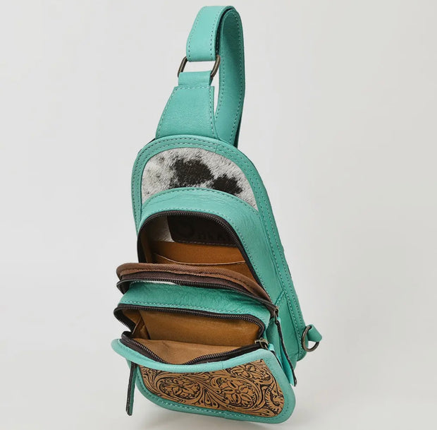 American Darling Cowhide Sling Bag