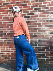 Lainey Wilson Wide Leg Flare Denim