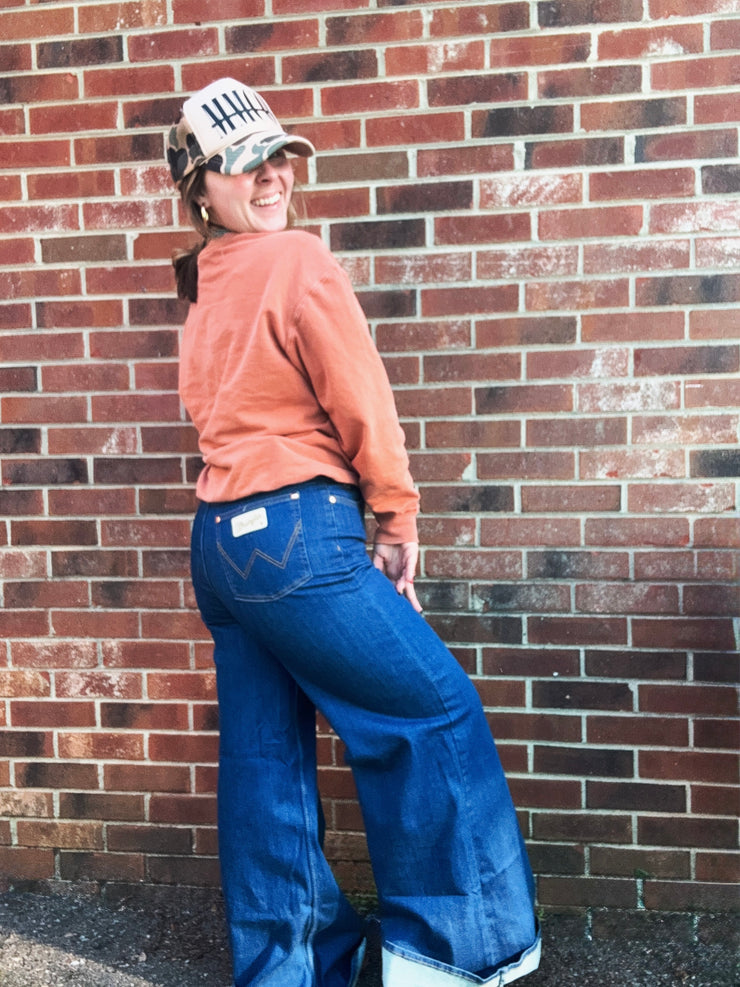 Lainey Wilson Wide Leg Flare Denim