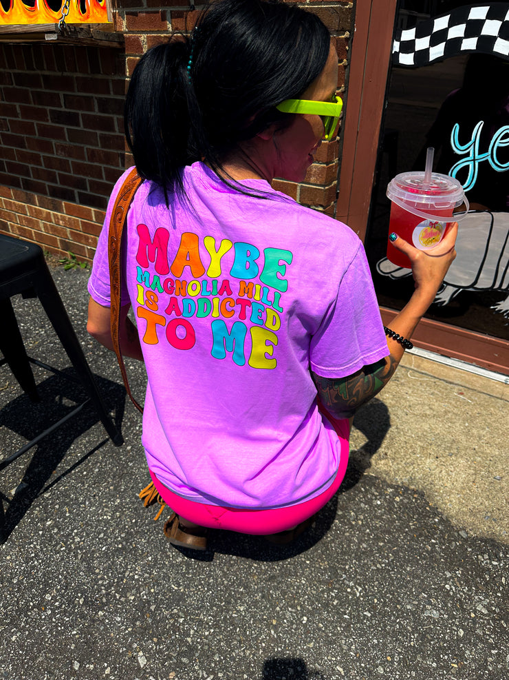 MMC Is Addicted To Me Graphic Tee- made to order