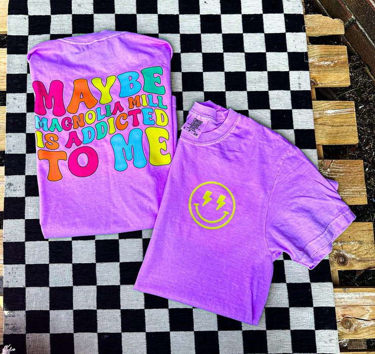 MMC Is Addicted To Me Graphic Tee- made to order