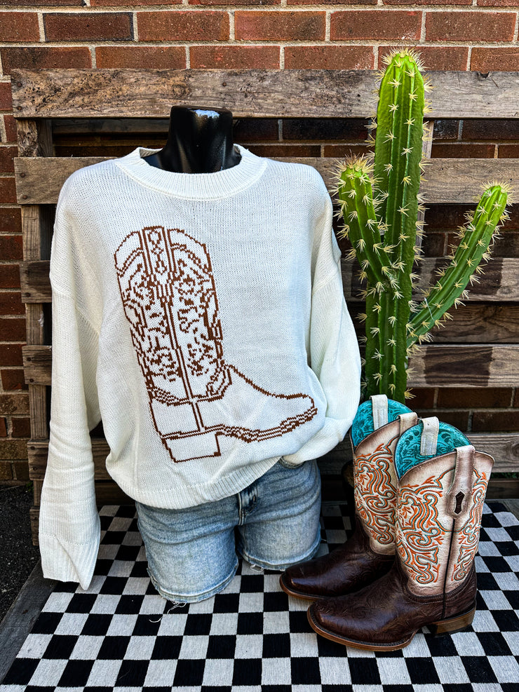 Wrangler Retro Boot Sweater