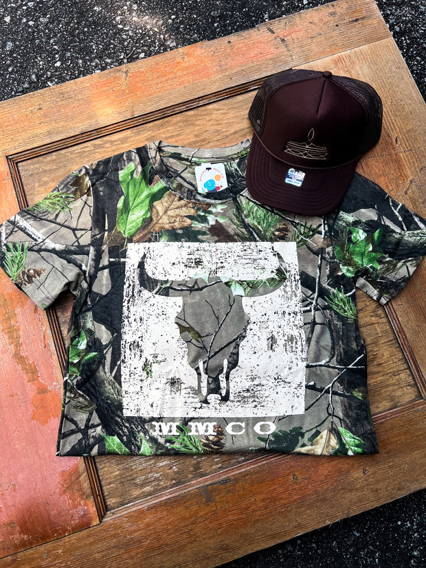 Collins Camo MMCO Steer Square Graphic Tee