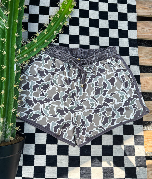 Crushin Camo Athletic Shorts